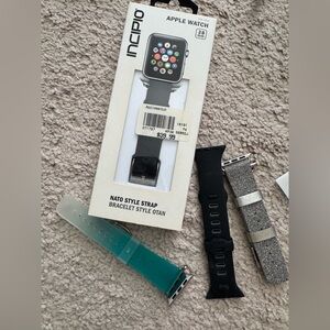 Incipio/ Casemate/ Belkin Apple Watch Bands Set of 4- 38mm / 40mm / 41mm Watch